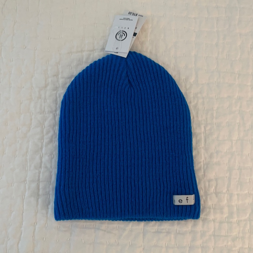 Neff beanie in bright blue - brand new!